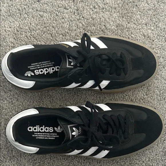 Adidas Samba Black and White Sneakers - Picture 6 of 6